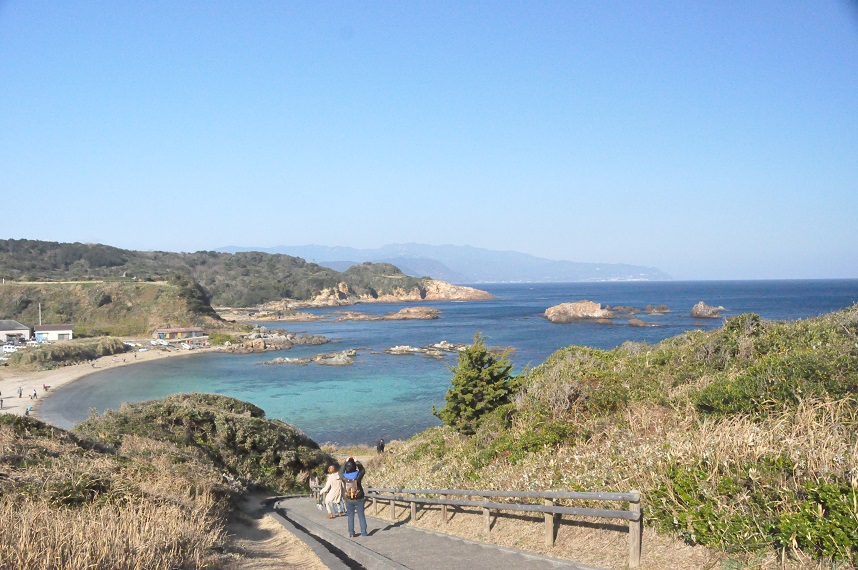 灯台までの遊歩道