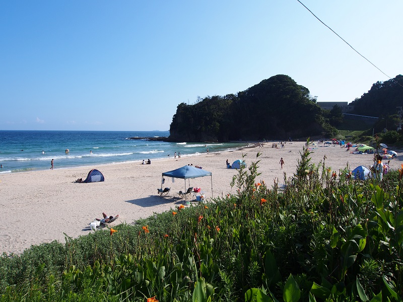 下田市の海水浴場 開設となりました 伊豆プライベートコテージ