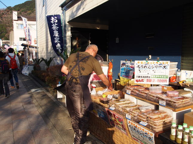 河津桜まつりの出品店