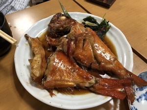 下田名産、金目鯛を食べなきゃ始まらない！