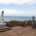 恋人岬展望台からの海の景色