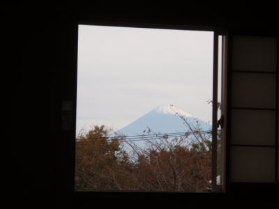 修善寺フォーレストから見た富士山